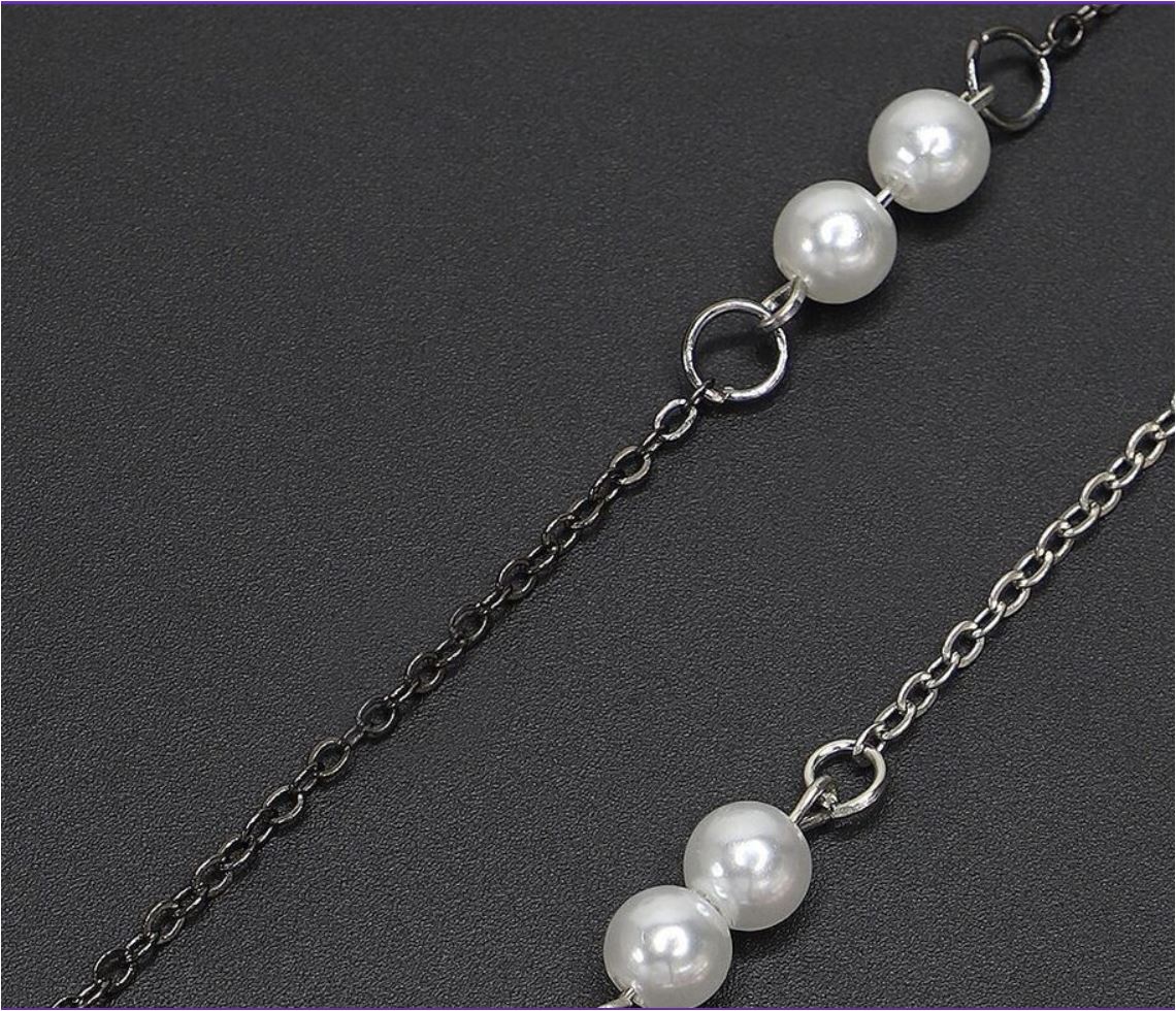 Аксессуары Цепочка для очков GL286, silver